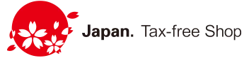 Japan. Tax-free Shop 公式シンボルマーク